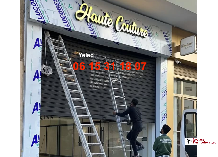 Vitrines de Magasin – Pose & Remplacement